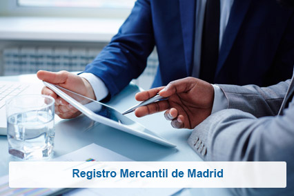 registro mercantil de MADRID
